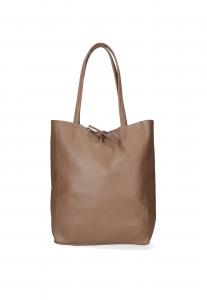 CHICCA BORSE Шоппер в бежевом цвете