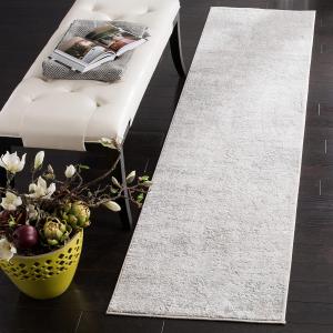 Ковер-дорожка SAFAVIEH, 61 x 214 см, Princeton Collection, Beige & Grey, современный абстрактный дизайн, идеально подходит для помещений с высокой проходимостью в гостиной, спальне, столовой (PRN716A-27)