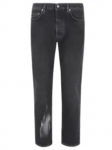 Джинсы с логотипом Off-White, черный