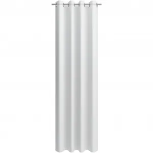 Нейтекс для вас! Штора «Поцелуй», (1 шт.), штора на люверсах с металлическими люверсами, ширина 142 см, на заказ Neutex For You!, цвет wollweiß