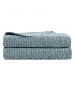 Набор полотенец Tommy Bahama Home Northern Pacific хлопковые махровые 2 шт, синий