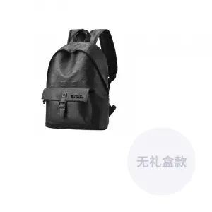 ONRF Повседневный рюкзак для ноутбука из ПВХ унисекс черный, Black 1