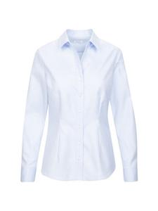 Однотонная блузка-рубашка Seidensticker, синий