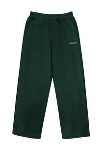 Брюки свободного кроя Prohibited, темно-зеленый