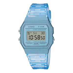 Часы CASIO Quartz Waterproof Sports Unisex Mens Blue Digital, синий