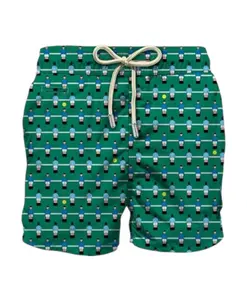 Плавки с микро-фантазийным освещением Mc2 Saint Barth, зеленый