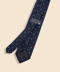 Галстук Silk Dot Rep, сделано в США.