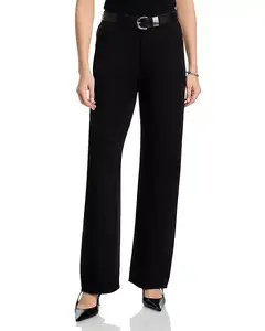 Джинсы Karmine refined wide leg sculptsystem aura high rise, черные. Dl1961, черный