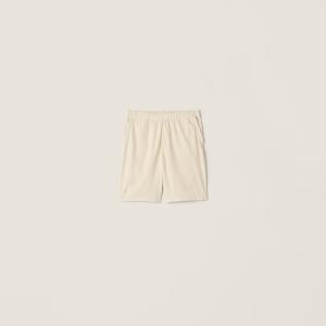 Трикотажные бермуды MIU MIU, шнур