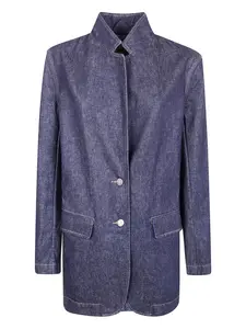 Джинсовая куртка на пуговицах Uma Wang, синий