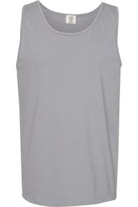 Плотная майка Comfort Colors, окрашенная в готовом виде, цвет granite