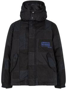 Пуховик из коллаборации с Junya Watanabe Supreme, черный