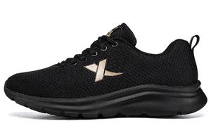 Кроссовки мужские низкие черные/золотые Xtep