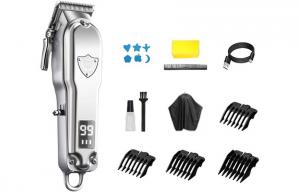 Машинка для стрижки волос AUX, серебро