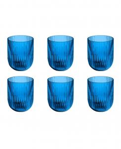 Набор из 6 бокалов без ножки Mesa Abode Homewares, синий