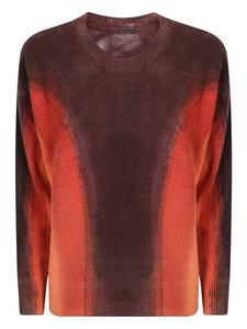 Джемпер в двух тонах HIRA, коричневый