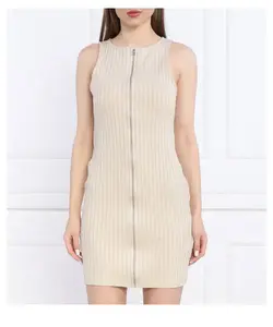 Платье Calvin Klein Jeans, бежевый