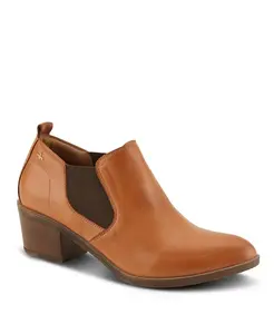 Туфли Phaedra Premium Leather с мягкой стелькой, поддержкой свода стопы и низким каблуком Spring Step, загар/бежевый