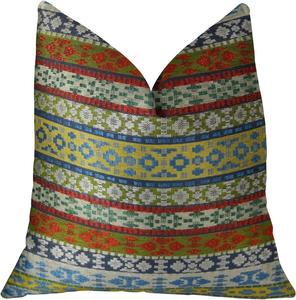 Plutus Brands Подушка Plutus Flower Child ручной работы Multicolored