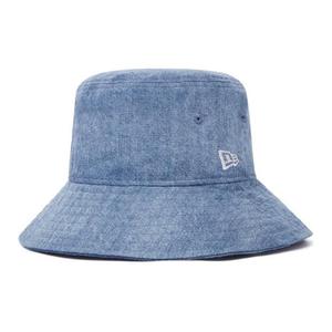 New Era Хлопковая панама унисекс джинсового синего цвета, Denim Blue