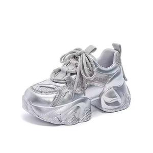 Нескользящие, износостойкие, дышащие, легкие, низкие, массивные женские кроссовки SHUMO, Purple