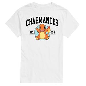 Мужская футболка с рисунком Pokemon Charmander № 4 Licensed Character
