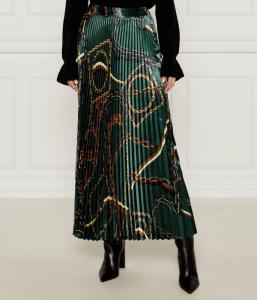 Юбка атласная Marc Cain, зеленый