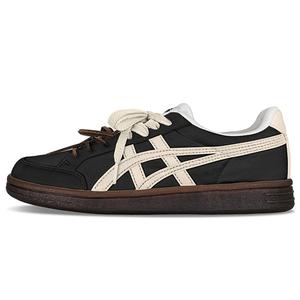 Onitsuka Tiger Кроссовки для скейтбординга Advanti Slip с амортизацией и износостойкостью, низкие, унисекс, черно-бежевые