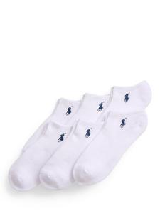 Низкие носки Ralph Lauren, Pack of 6, White