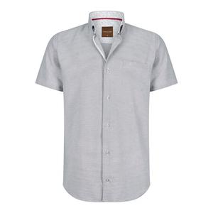 Рубашки korte mouw grijs серые Cappuccino Italia, серый