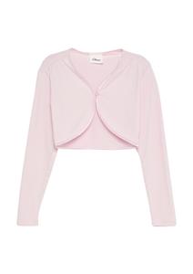 Вязаный кардиган s.Oliver, розовый