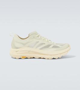 Беговые кроссовки Mafate Speed 4 Lite Hoka One One, Truffle Salt / Vintage Yellow