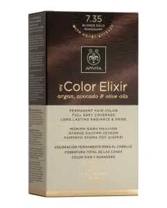 Постоянное окрашивание My Color Elixir Apivita, N7.35 Rubio Dorado Caoba