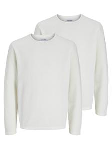 JACK & JONES Свитер 'George' в цвете Off White