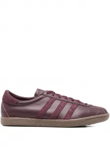 Кожаные кроссовки табачного цвета Adidas, коричневый