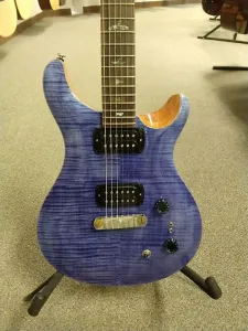 Новая гитара PRS Paul Reed Smith SE Paul 2022 года Faded Blue с сумкой для гитары PRS SE