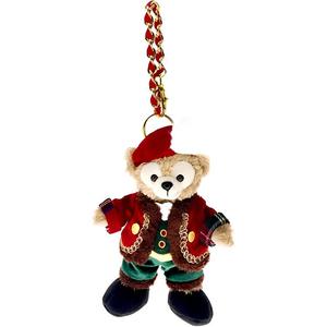 Duffy And Friends коллекция рождественских кукол плюшевый кулон маленький размер высокий Hong Kong Disney