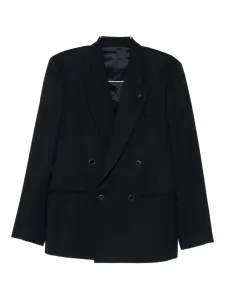 Двубортный пиджак Lardini, синий