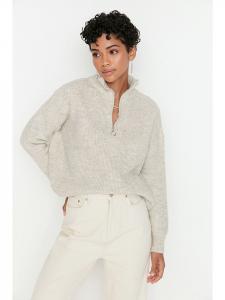 Пуловер trendyol, бежевый