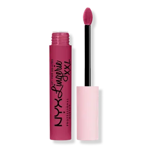Жидкая матовая помада Lip Lingerie XXL, стойкая NYX Professional Makeup, Staying Juicy (deep magenta)