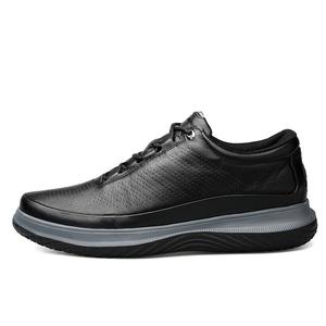 Wen Nai Повседневные туфли мужские, черно-серые