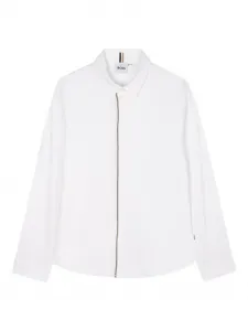 Толстовка на молнии BOSS Kidswear, белый