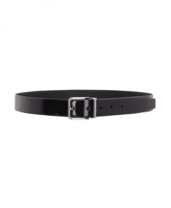 Ремень с логотипом - модный аксессуар Dolce & Gabbana, черный