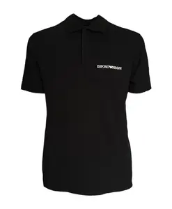 Черная рубашка-поло 3d1f8p1j9gz0013 Emporio Armani, черный