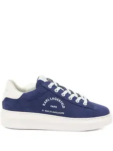 Кроссовки с логотипом KARL LAGERFELD, синий