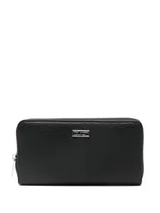 Кожаный кошелек Cult, черный