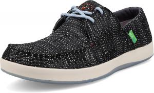 Мокасины Twisted X Men's Boat, с мыском-мок, черный