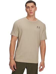 Спортивная футболка Sportstyle Lc T-Shirt коричневого цвета Under Armour