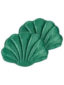 Декоративная подушка Beliani 2er Set Deko CONSOLIDA, зеленый