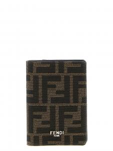 Футляр для карт FF FENDI, коричневый